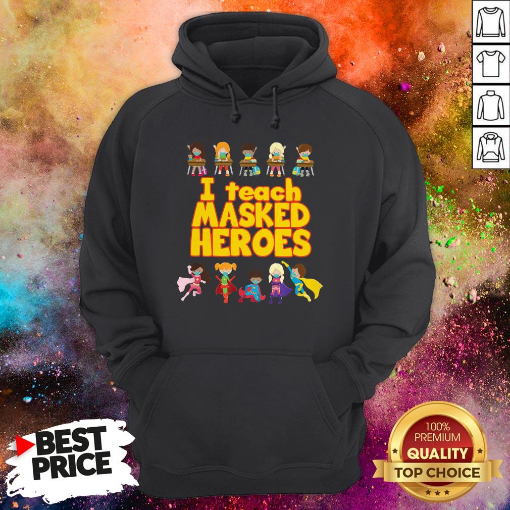Official I Teach Masked Heroes Tee Shirt