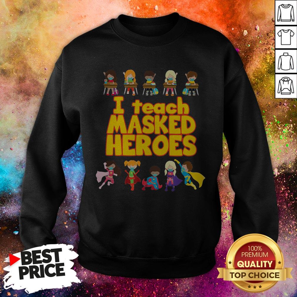 Official I Teach Masked Heroes Tee Shirt