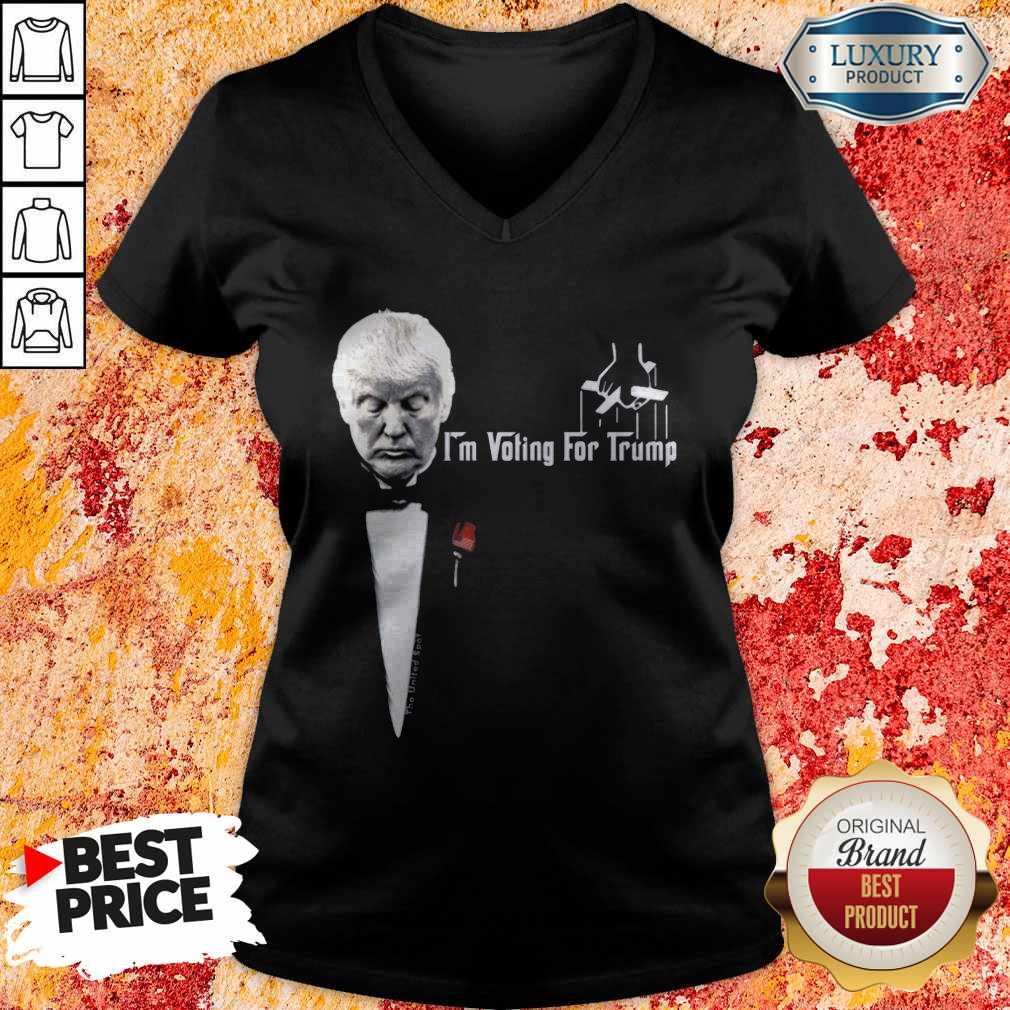 Official I'm Voting For Trump Weed Shirt