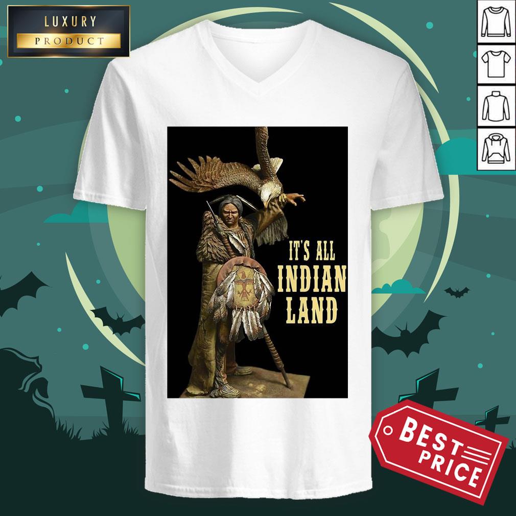 Official It’s All Indian Land Vertical Poster Shirt