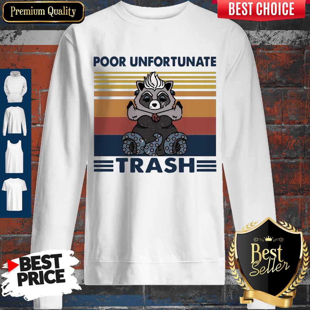 Official Poor Unfortunate Trash Vintage Shirt