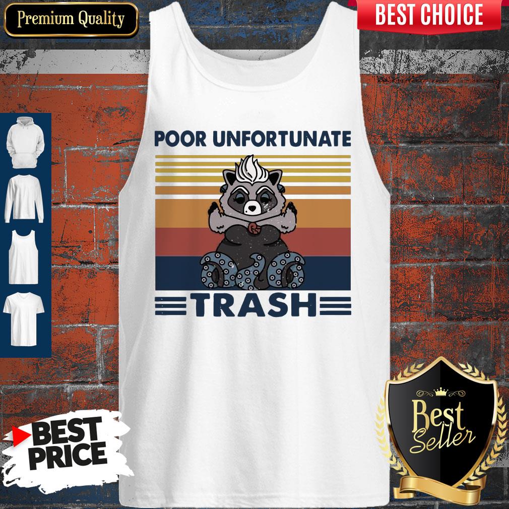 Official Poor Unfortunate Trash Vintage Shirt