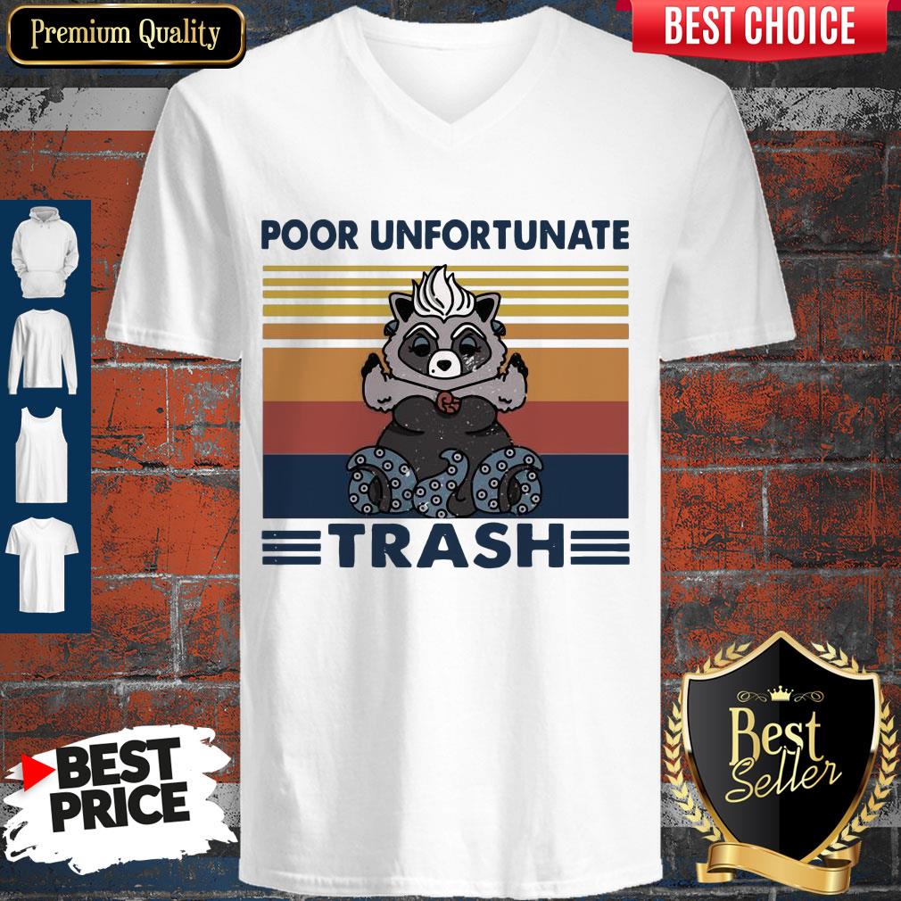 Official Poor Unfortunate Trash Vintage Shirt
