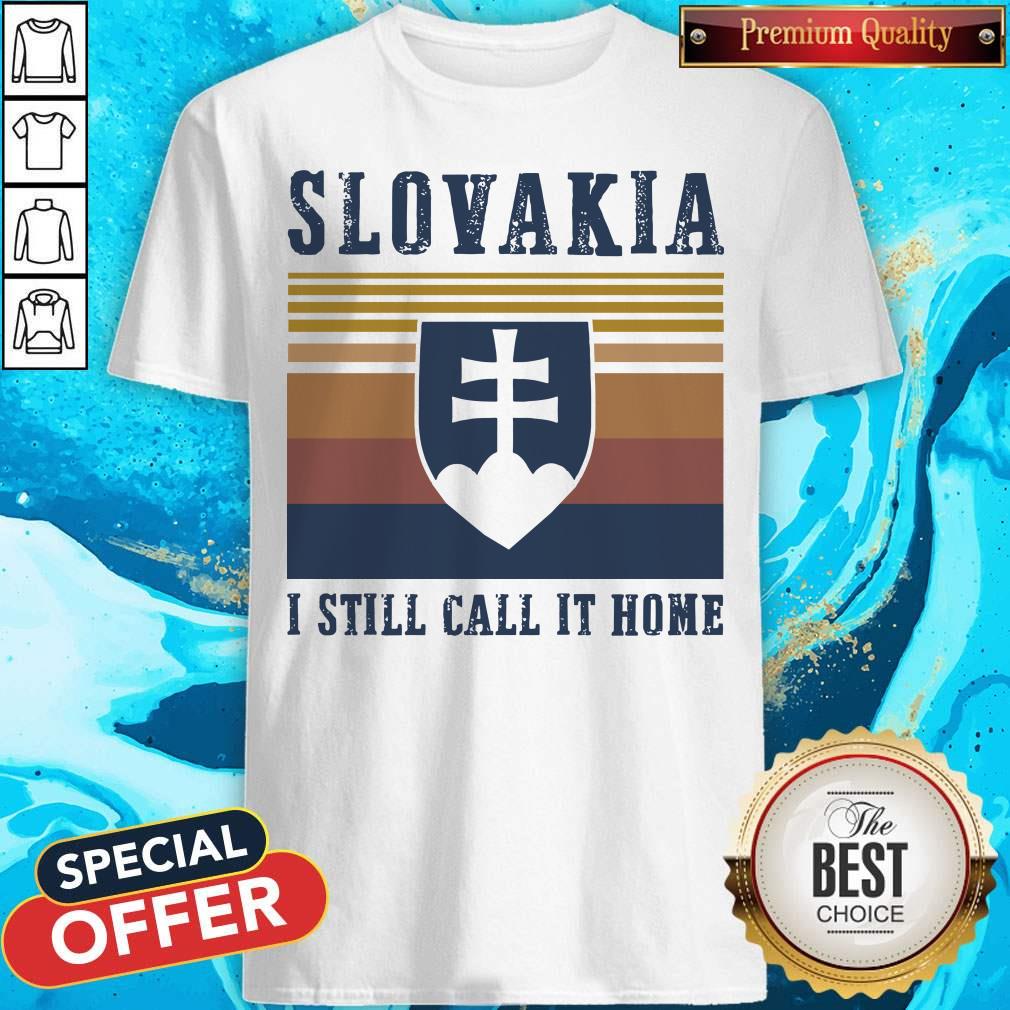 Official Slovakia I Still Call It Home Vintage Shirt