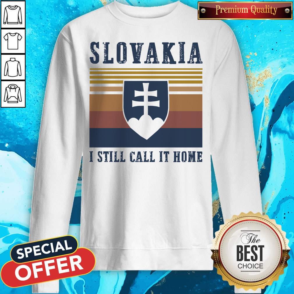 Official Slovakia I Still Call It Home Vintage Shirt