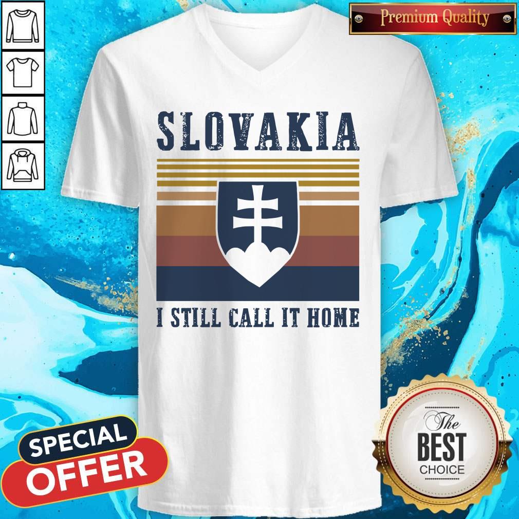 Official Slovakia I Still Call It Home Vintage Shirt