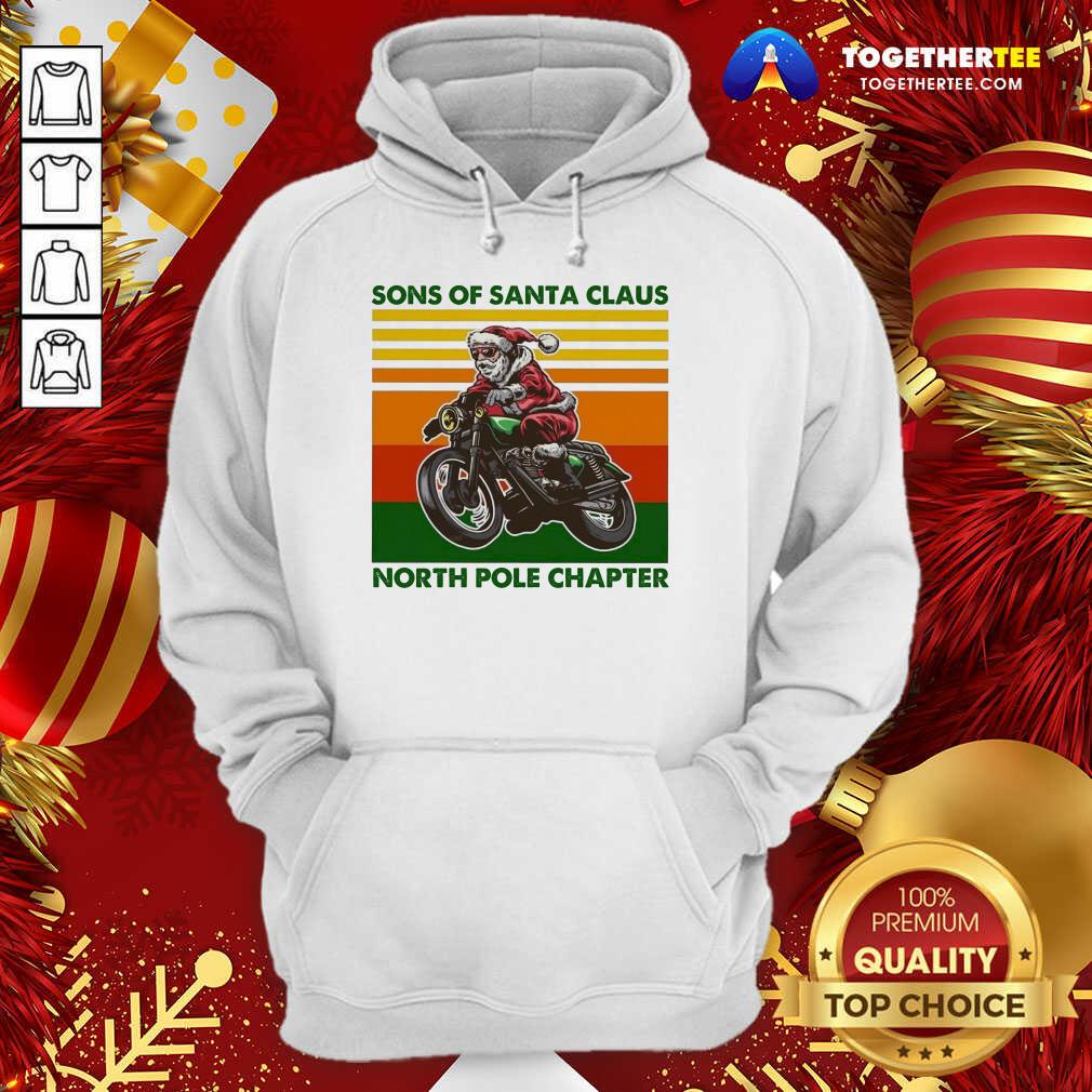 Official Sons Of Santa Claus North Pole Chapter Vintage Shirt