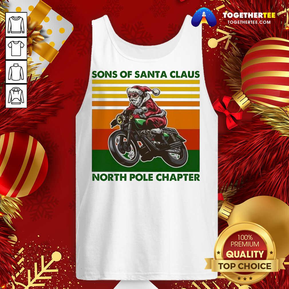 Official Sons Of Santa Claus North Pole Chapter Vintage Shirt
