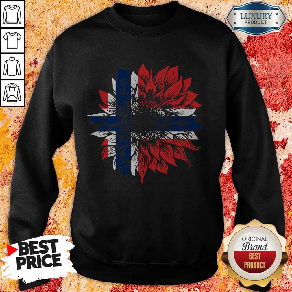 Official Sunflower Norway Flag Shirt