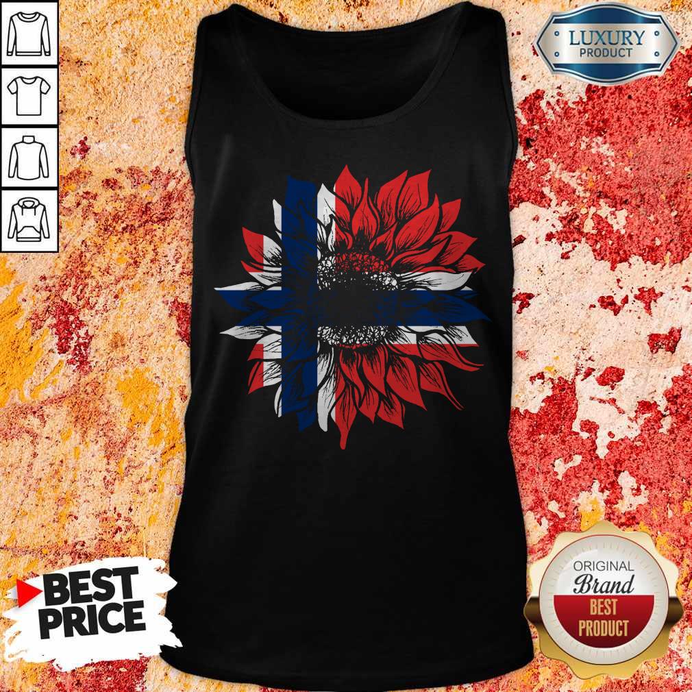 Official Sunflower Norway Flag Shirt