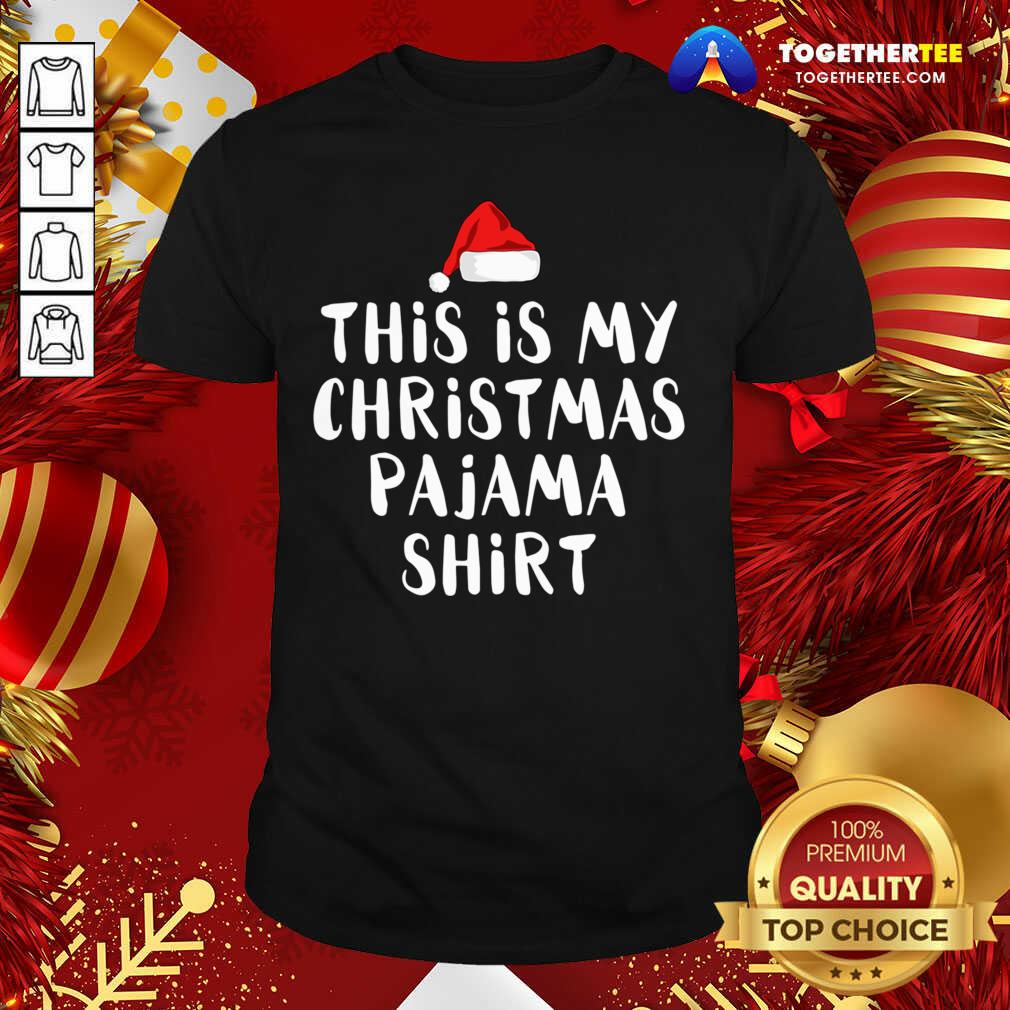 Official This Is My Christmas Pajama Santa Shirt