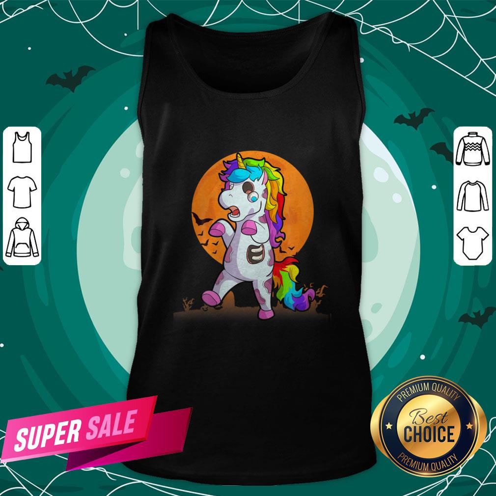 Official Unicorn Zombie Happy Halloween Shirt