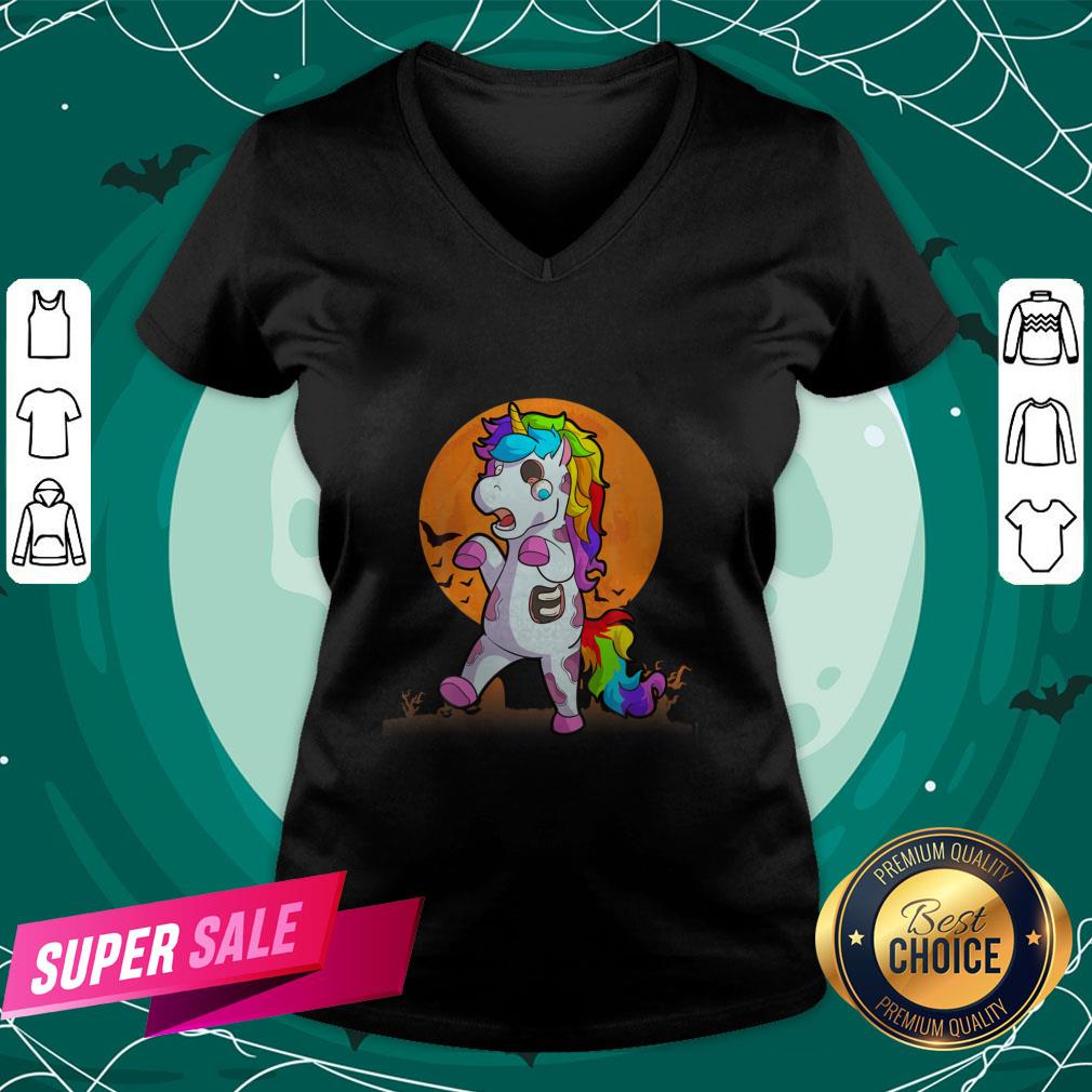 Official Unicorn Zombie Happy Halloween Shirt