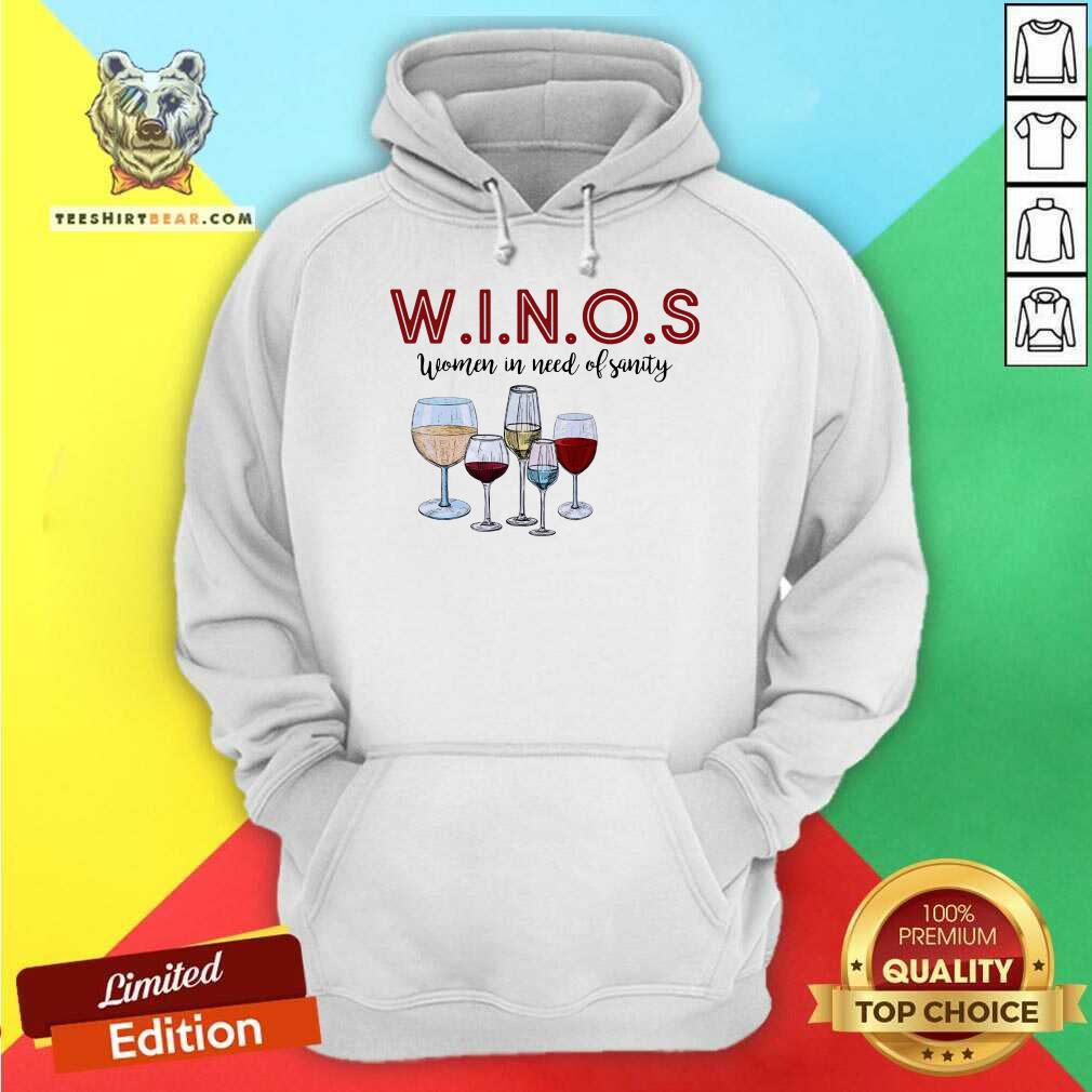 Official Winos Women In Need Of Sanity Wine Shirt