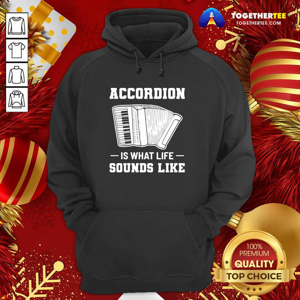 Original Accordion Is What Life Sounds Like Shirt