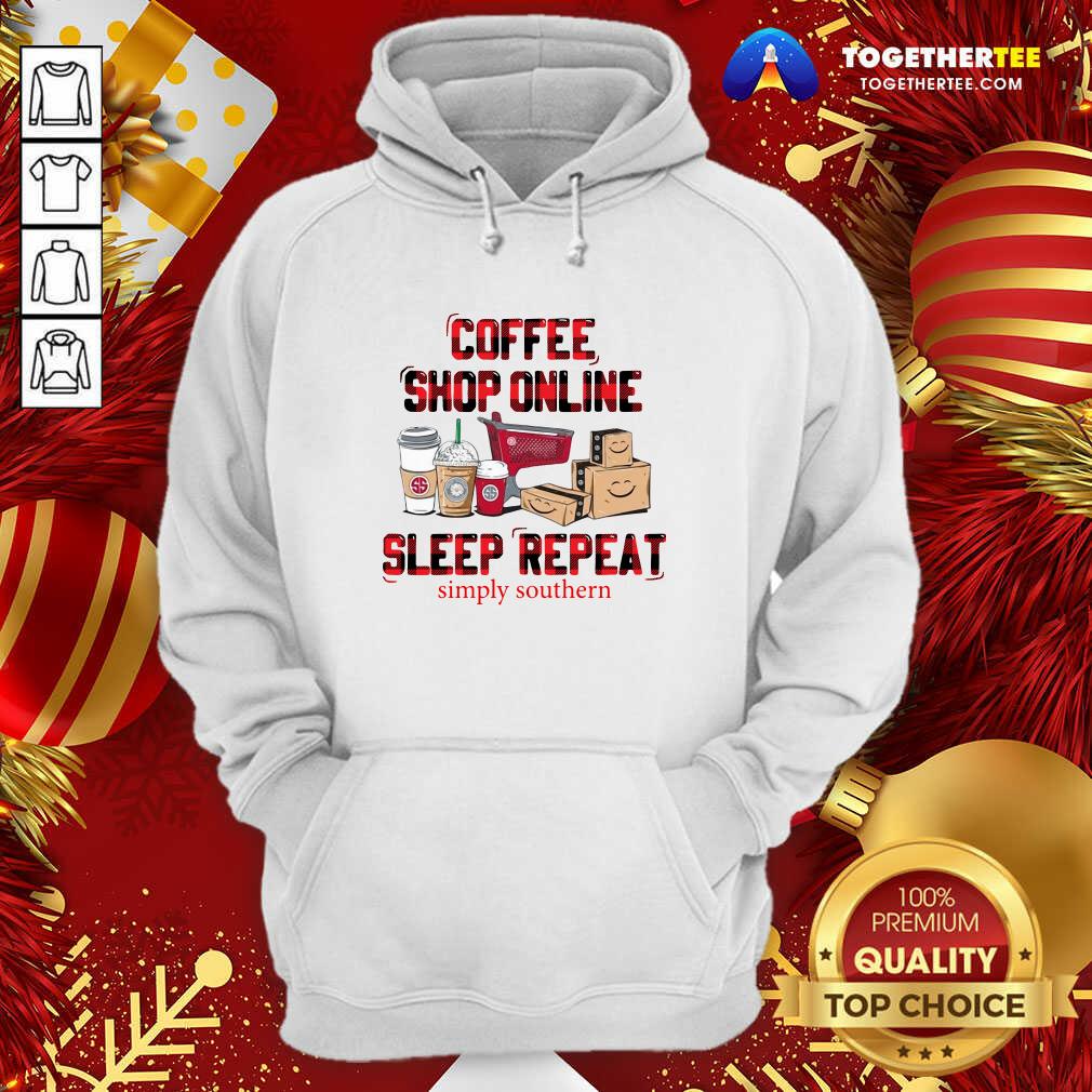 Original Coffee Shop Online Sleep Repeat Simply Southern Shirt