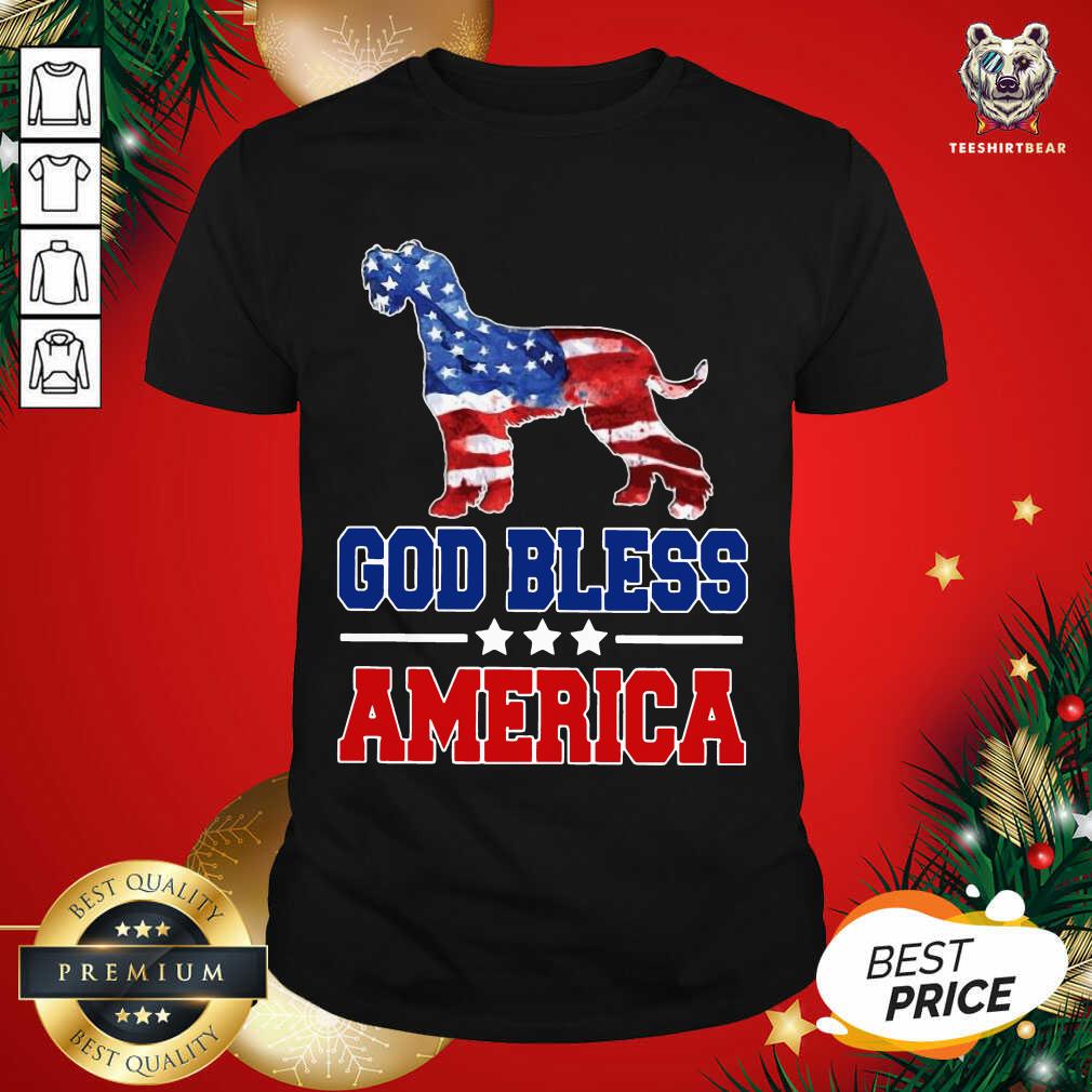 Original God Bless America Us Flag Shirt