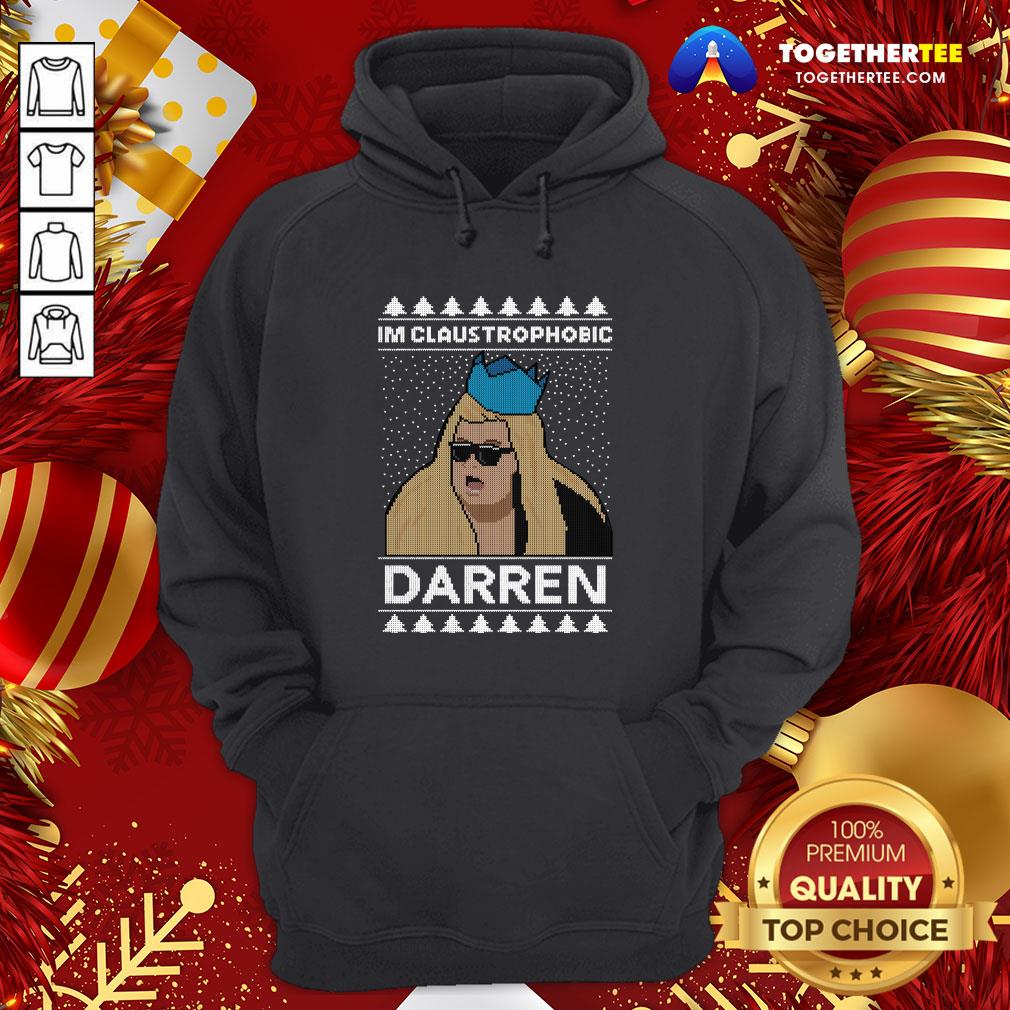Original Merry Christmas I’m Claustrophobic Darren Shirt