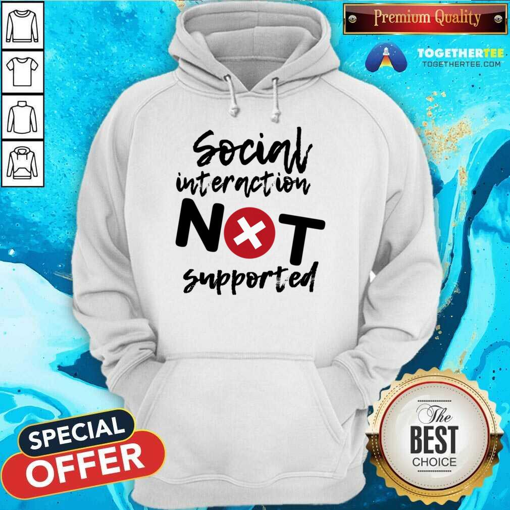 Original Social Interaction Not Supported Classic T-Shirt