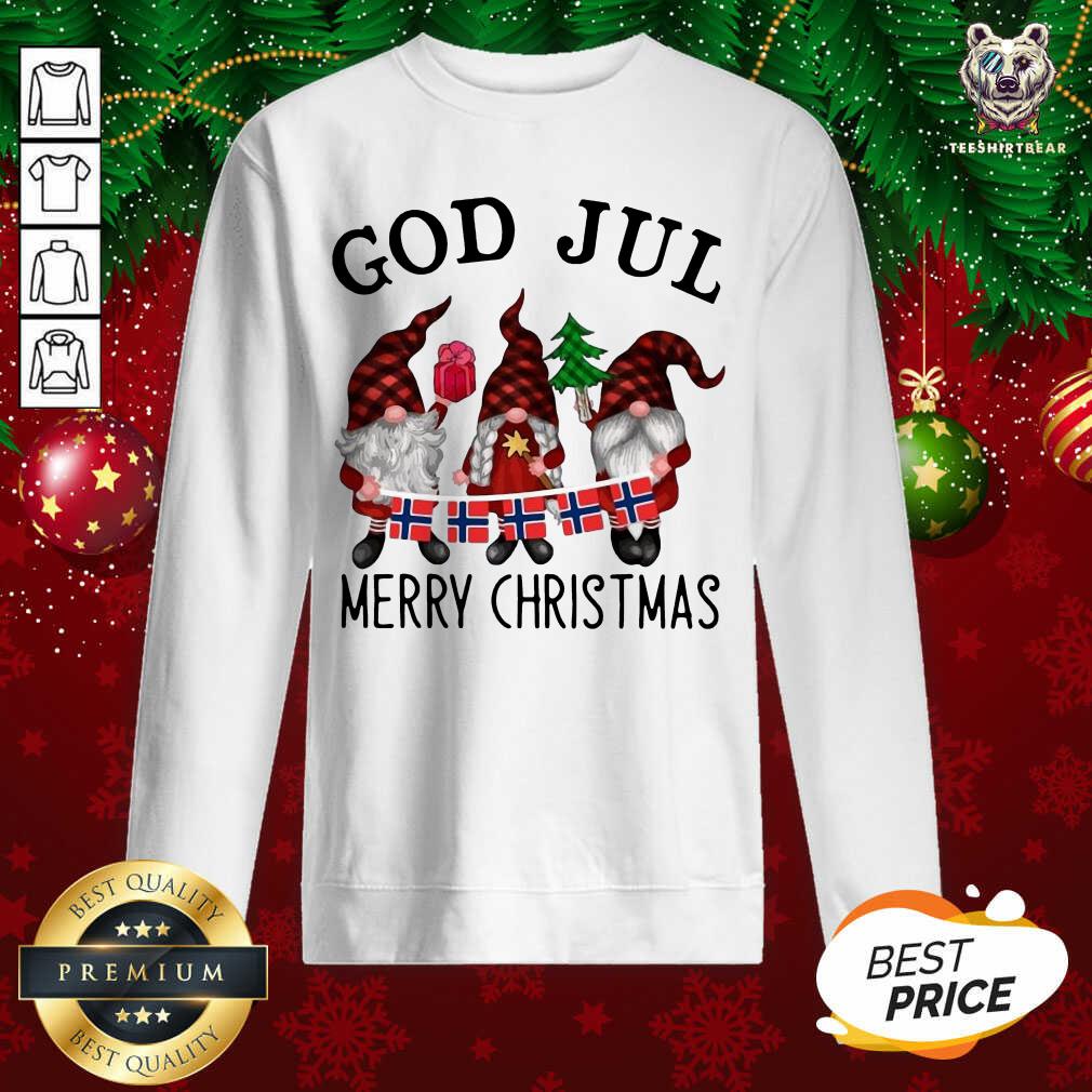 Perfect Gnomes God Jul Merry Christmas Shirt