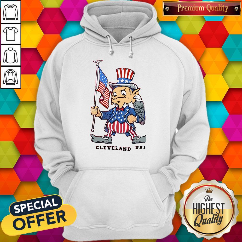 Perfect Independence Day Flag Eagles Cleveland USA Shirt