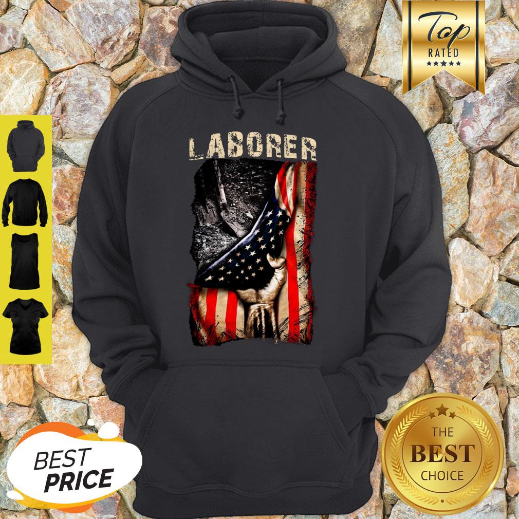 Perfect Laborer Mashup American Flag Shirt