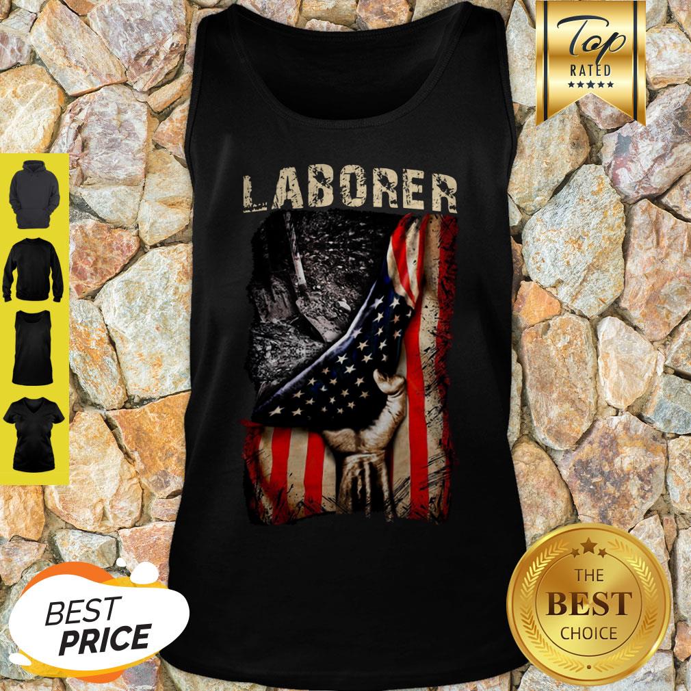 Perfect Laborer Mashup American Flag Shirt