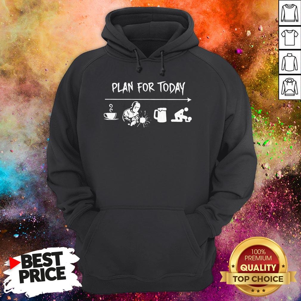 Plan For Today I Like Coffee Blacksmith Beer And Fuck Shirt