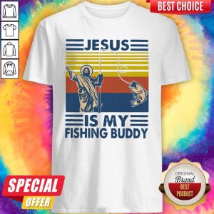 Jesus Is My Fishing Buddy Vintage Shirt