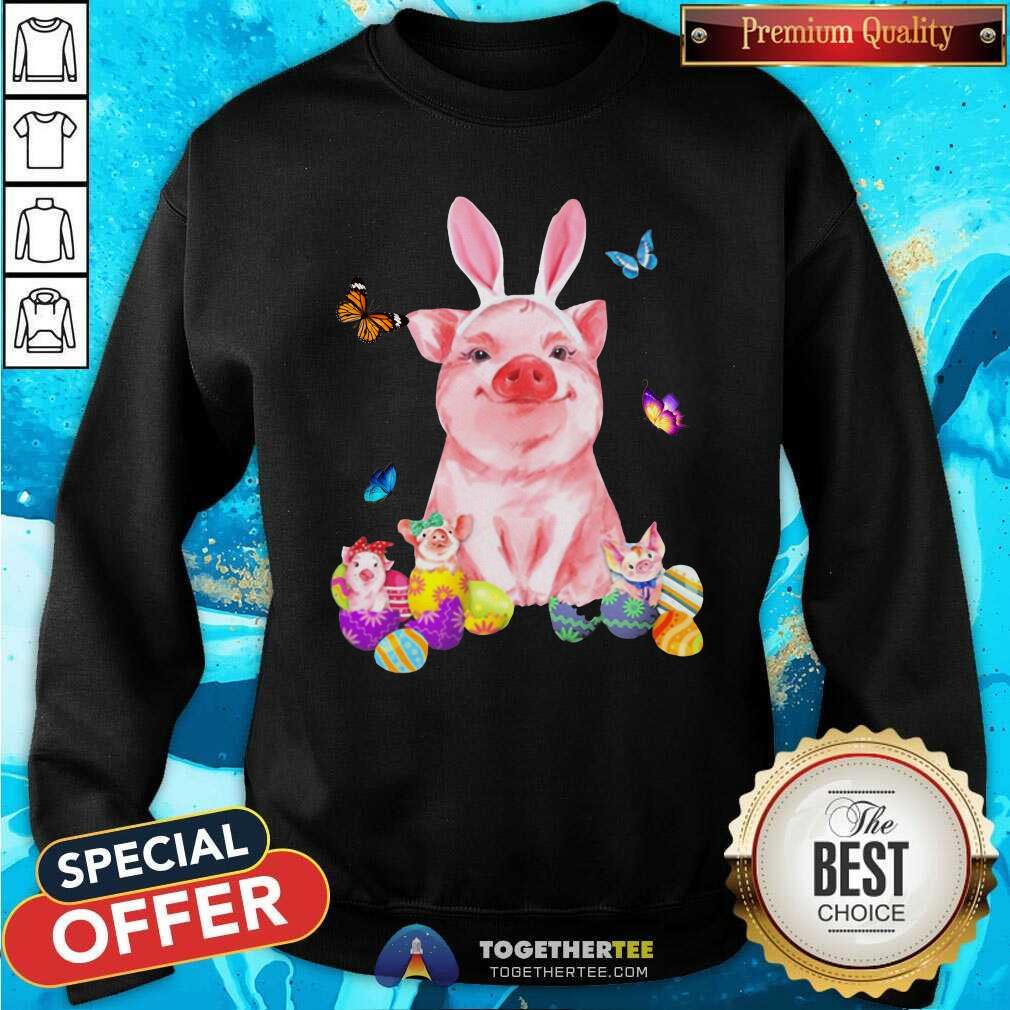Premium Baby Pigs And Rabbit Easter Shirt
