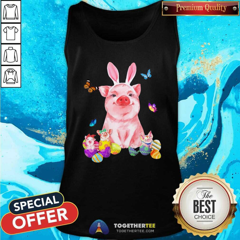 Premium Baby Pigs And Rabbit Easter Shirt