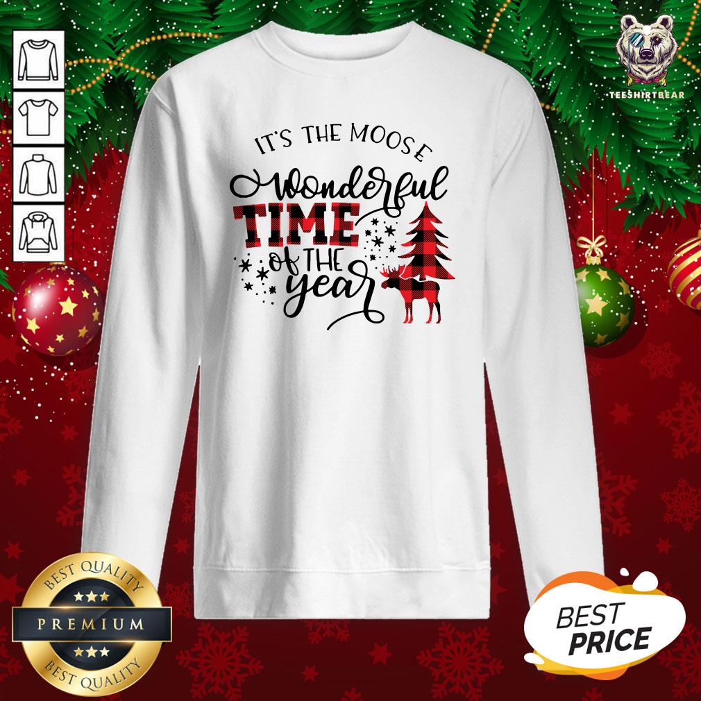 Premium It’s The Moose Wonderful Time Of The Year Shirt