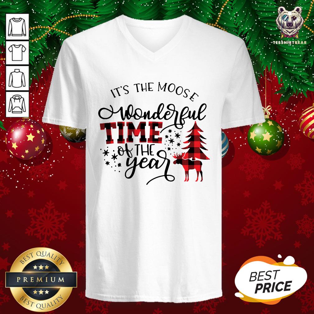 Premium It’s The Moose Wonderful Time Of The Year Shirt