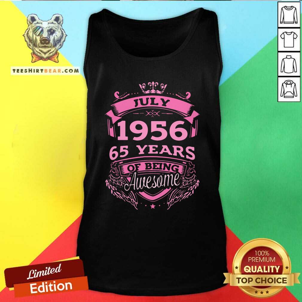 Premium July 1956 65 Years Of Being Awesome Shirt