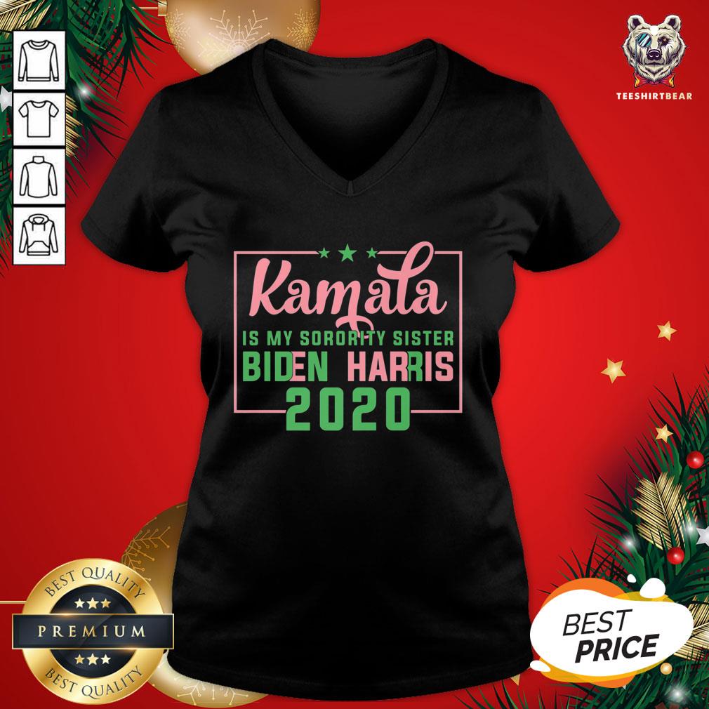 Premium Kamala Harris Is My Sorority Sister Biden Harris 2020 T-Shirt