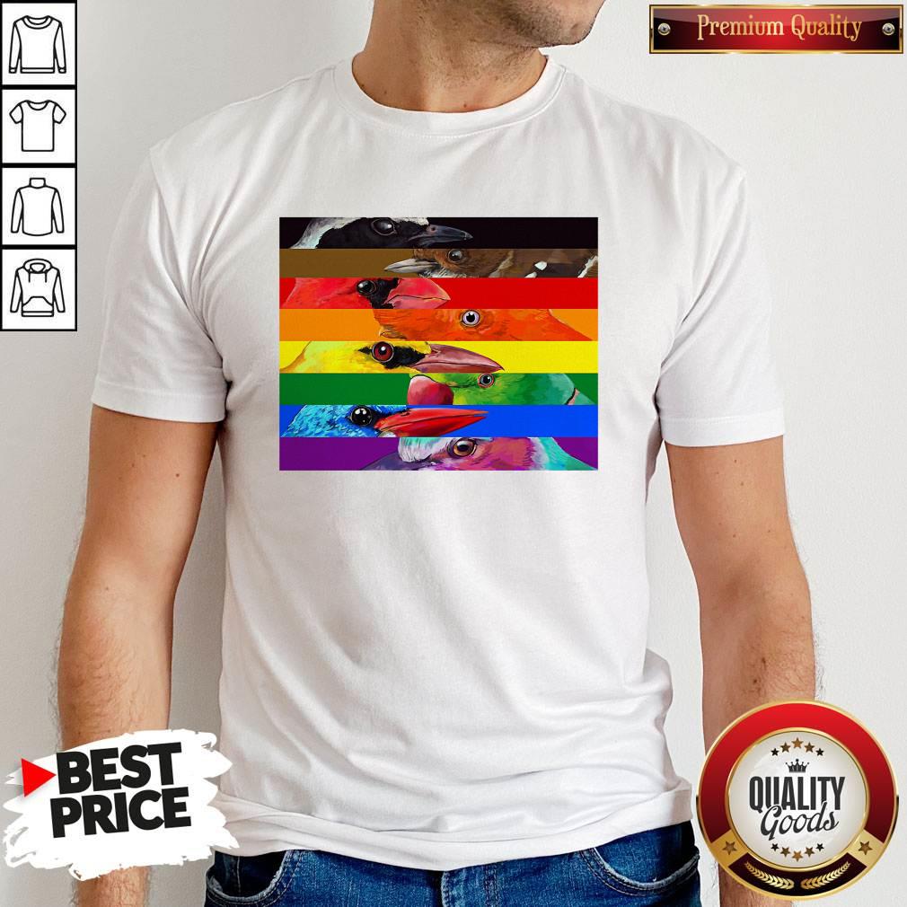 Premium Lgbtqia Pride Birds Shirt