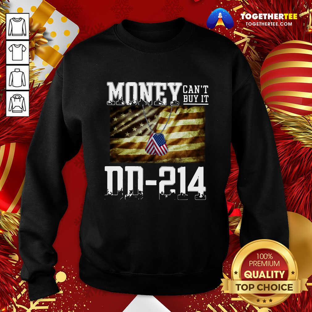 Premium Money Can’t Buy It DD214 American Flag Shirt