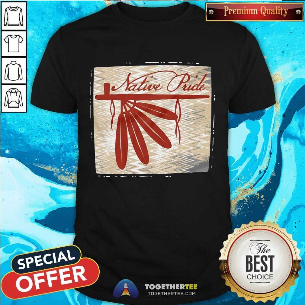 Premium Peace Pipe Native Pride Shirt