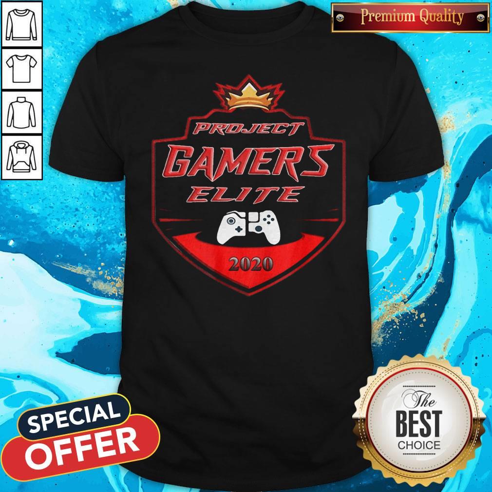 Premium Project Gamers Elite 2020 Crown Shirt