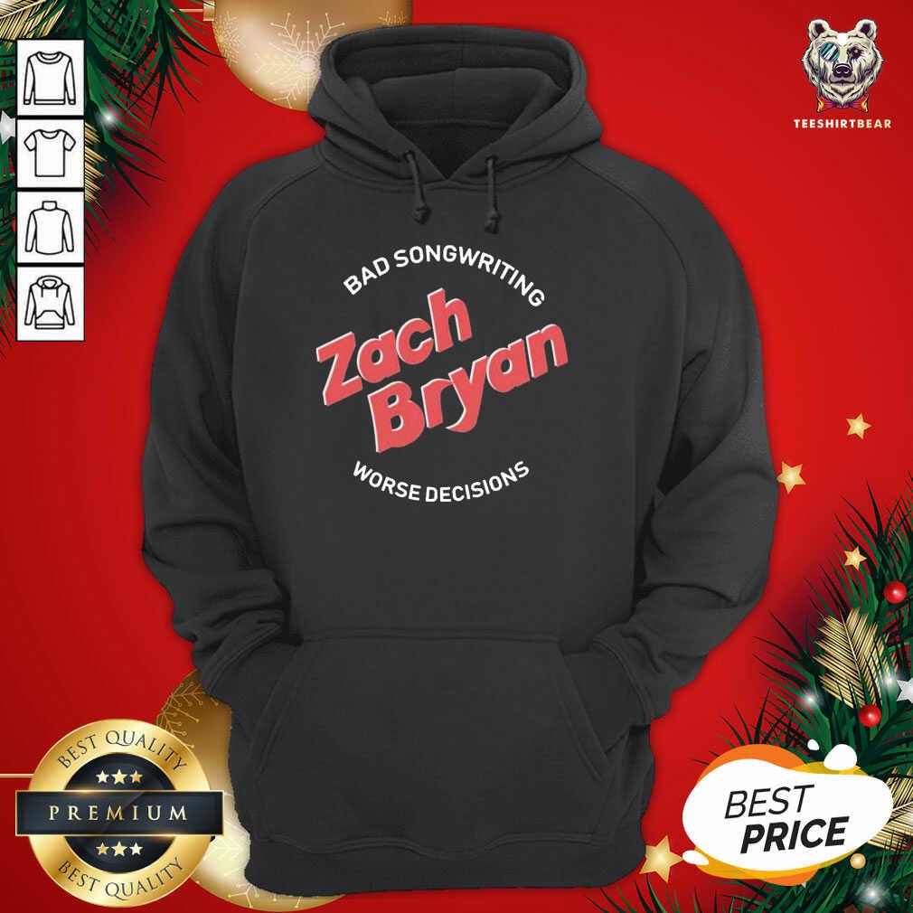 Premium Zach Bryan Merch Bad Songwriting Shirt