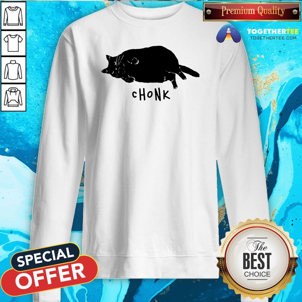 Pretty Black Cat Chonk Shirt
