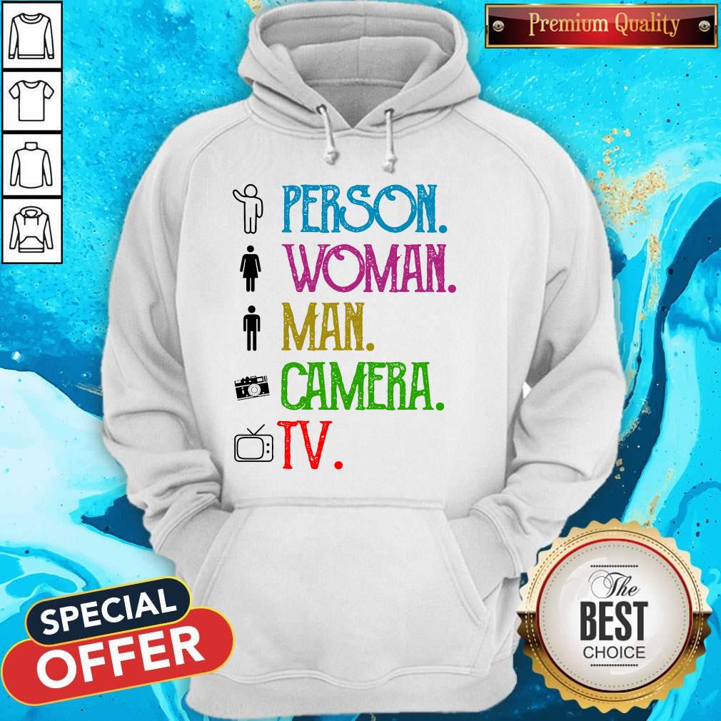 Pretty Hippie Person Woman Man Camera Shirt