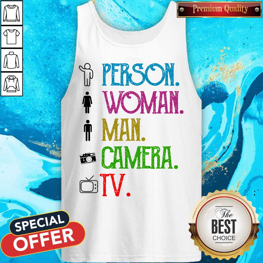 Pretty Hippie Person Woman Man Camera Shirt
