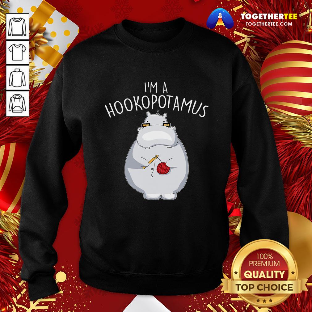 Pretty I’m A Hookopotamus Crochet Shirt
