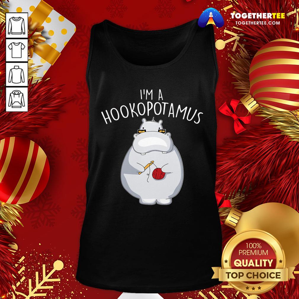 Pretty I’m A Hookopotamus Crochet Shirt