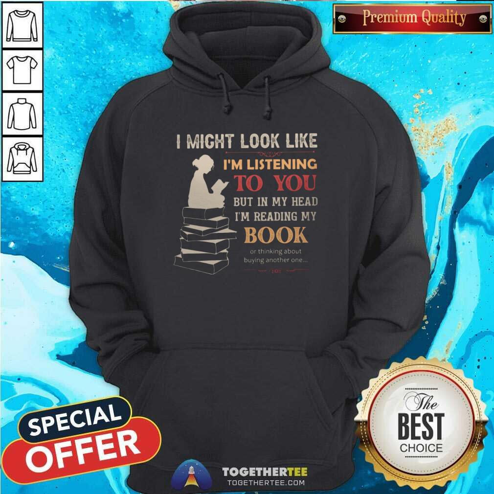 Pretty In My Head I Am Reading My Book Buying Another One Shirt