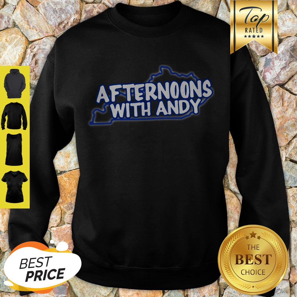 Pretty Kentucky Map Afternoons With Andy Shirt