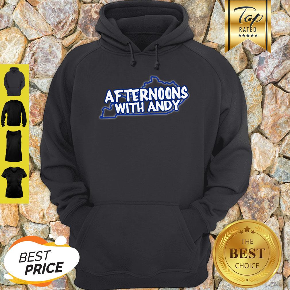 Pretty Kentucky Map Afternoons With Andy Shirt