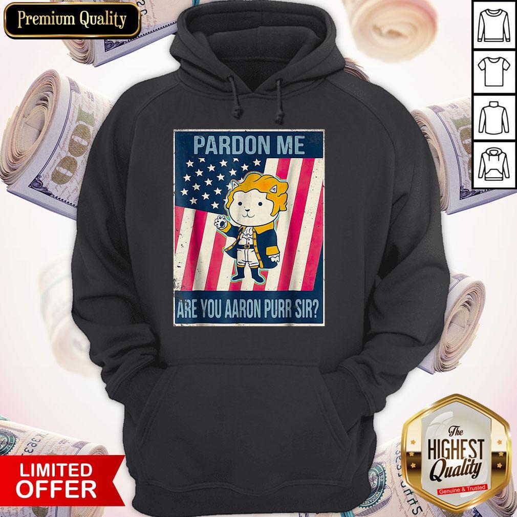 Pretty Pardon Me Are You Aaron Purr Sir Shirt