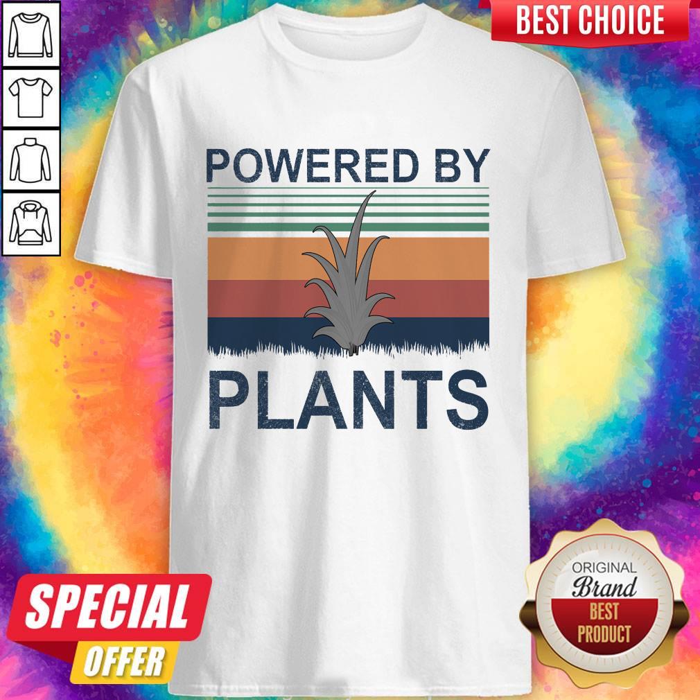 Pretty Powered By Plants Vintage Shirt